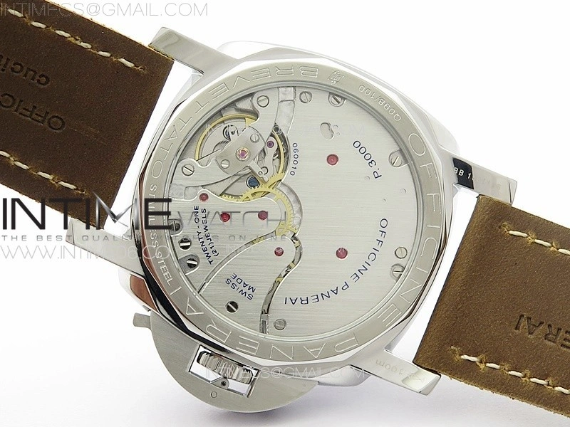 PAM663 HWF 1:1 Best Edition on Brown Leather Strap P.3000 Super Clone